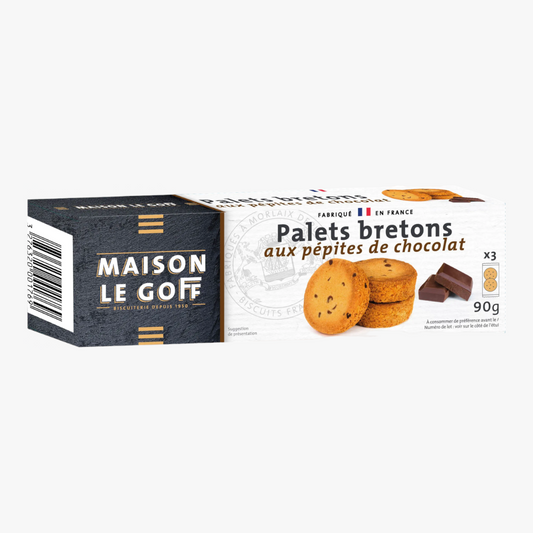 Palets bretons aux pépites de chocolats