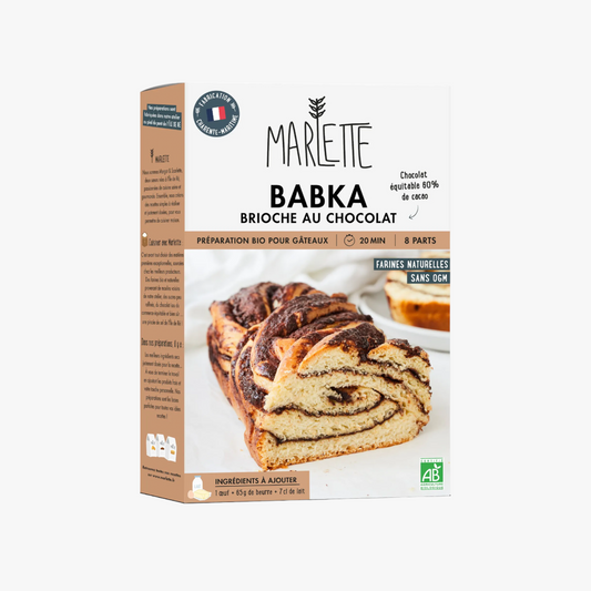 Préparation pour Babka - brioche au chocolat