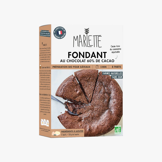 Préparation pour fondant au chocolat