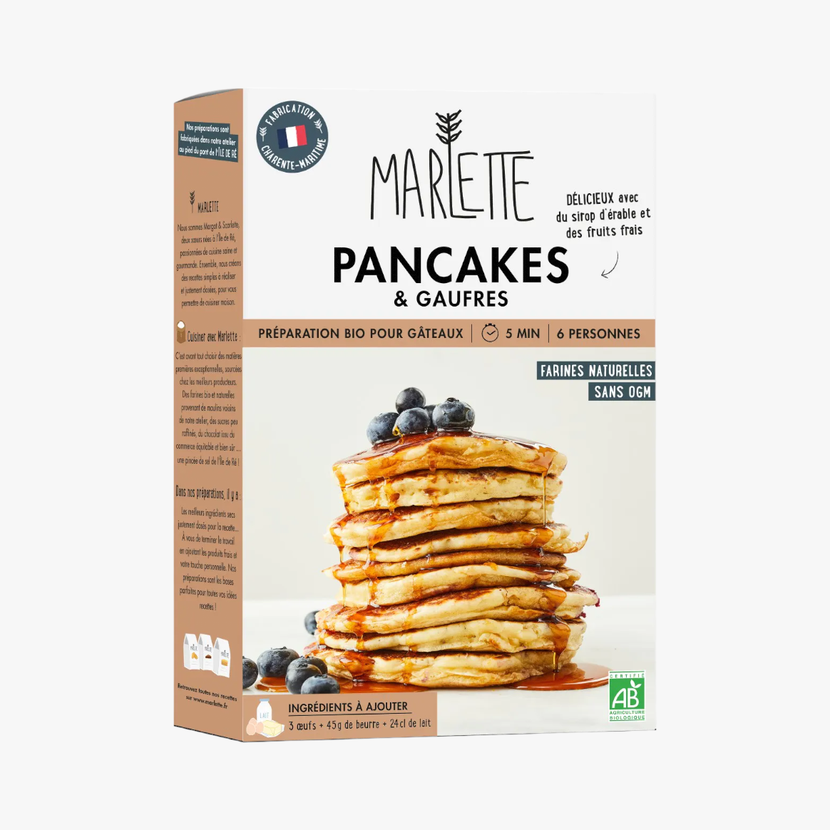 Préparation pour Pancakes & Gaufres