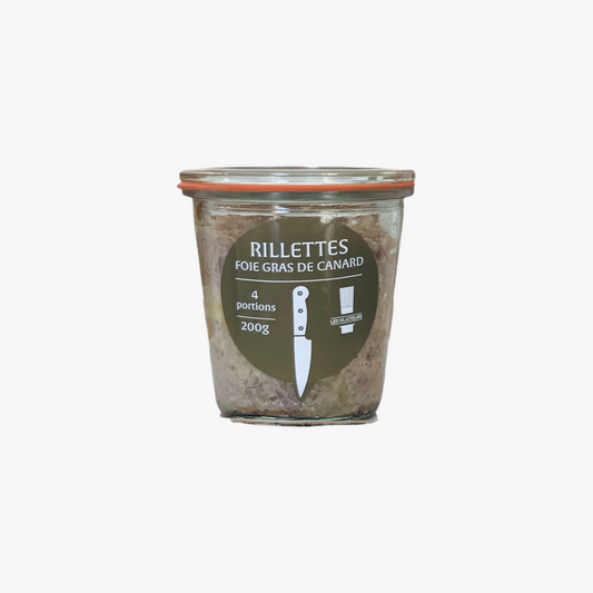 Rillettes de foie gras de canard