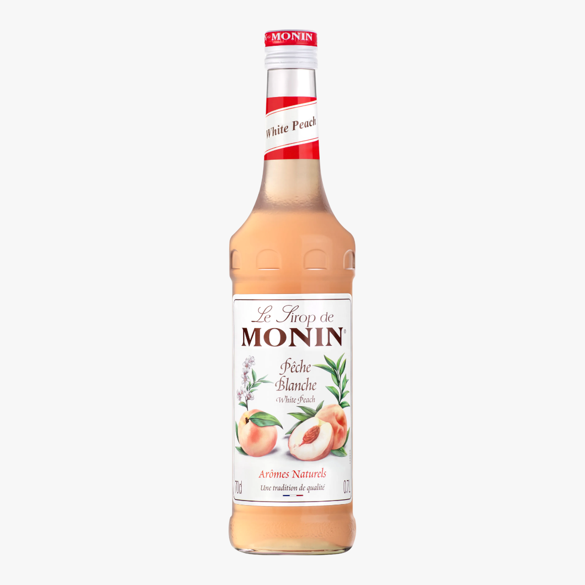 Sirop de pêche blanche