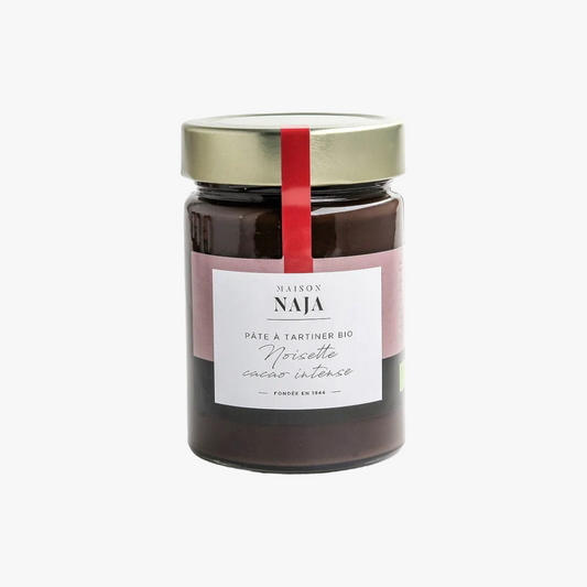 Pâte à tartiner noisette et cacao intense