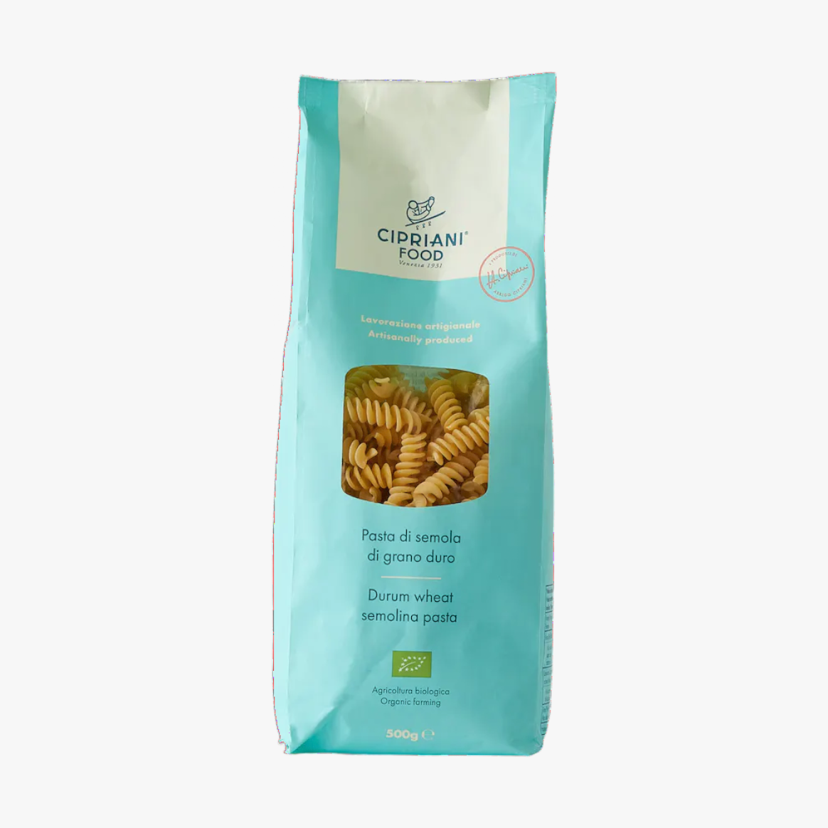 Fusilli pasta di Grano Duro bio