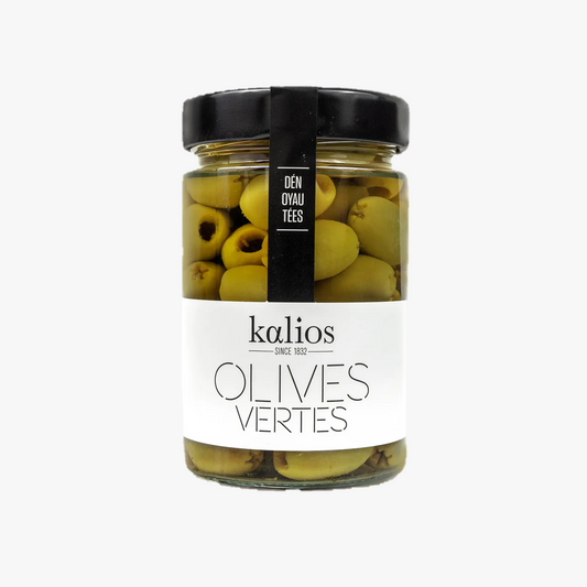 Olives vertes dénoyautées