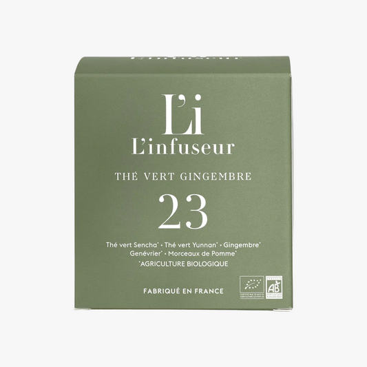 Thé Vert Gingembre n°23 en sachets