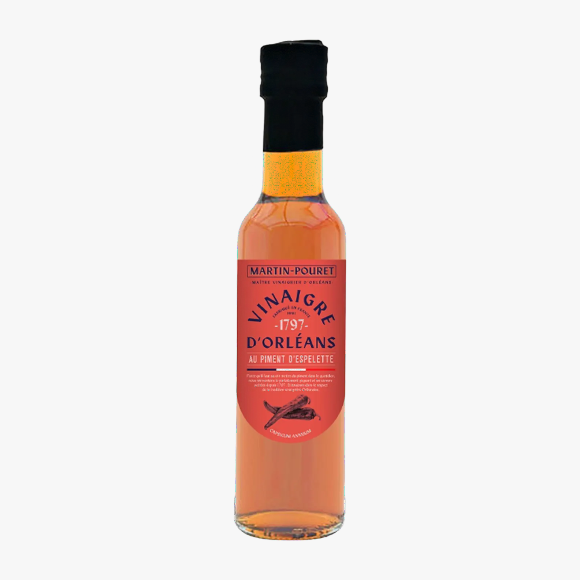 Orleans white wine vinegar with Espelette pepper