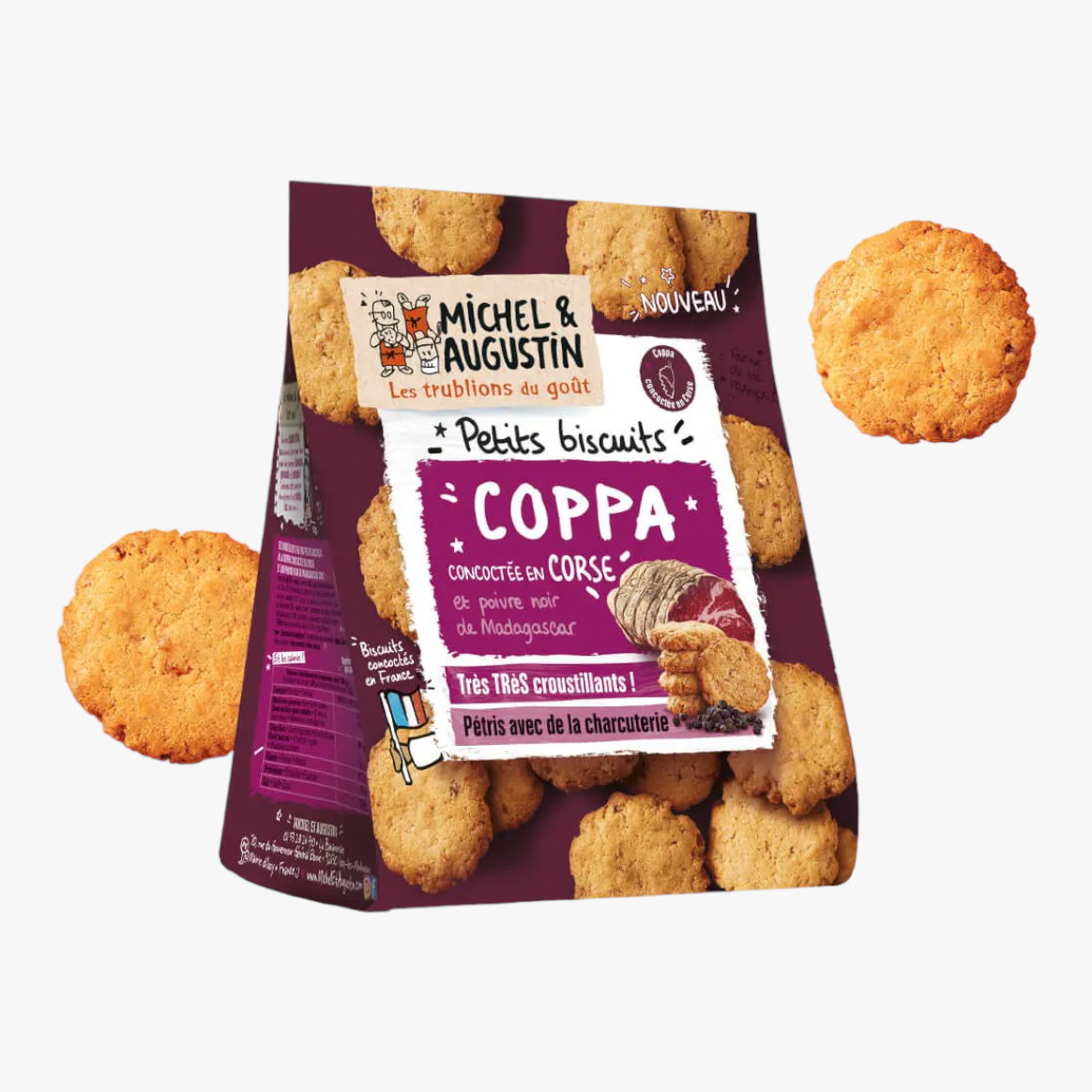Small coppa cookies