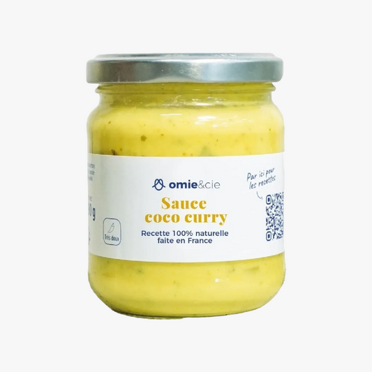 Sauce coco curry jaune de Madras