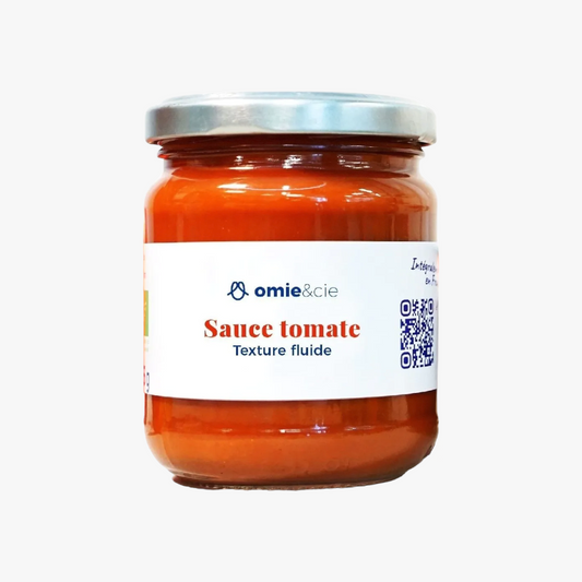 Sauce tomate texture fluide